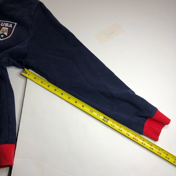 Under Armour USA Bomber sweatshirt track Jacket - Picture 9 of 10